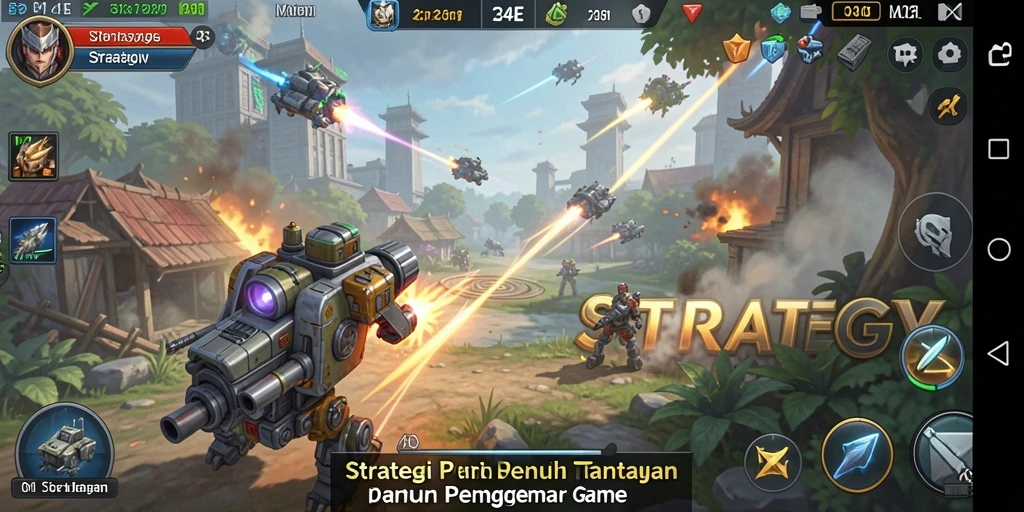 Tampilan antarmuka dan fungsi permainan 234E yang menarik.