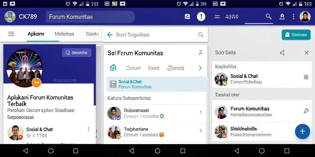 Tampilan antarmuka CK789 yang menarik dan mudah digunakan.