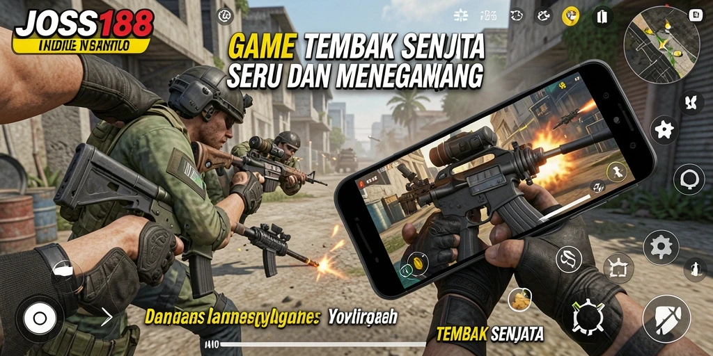Tampilan antarmuka JOSS188 yang dinamis dan interaktif.